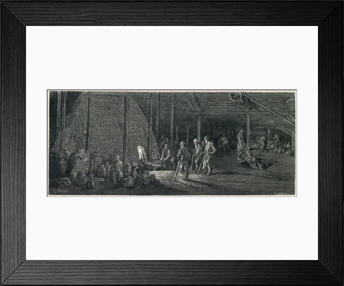 Framed Print : Labeth Pottery 1870 Framed Print : Labeth Pottery 1870
