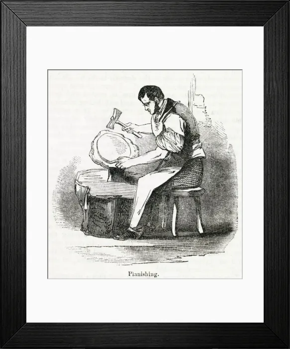 Framed Print : Elkington & Co, Electro-Plate Works, Birmingham 1844 Elkington & Co Framed Print : Elkington & Co, Electro-Plate Works, Birmingham 1844 Elkington & Co