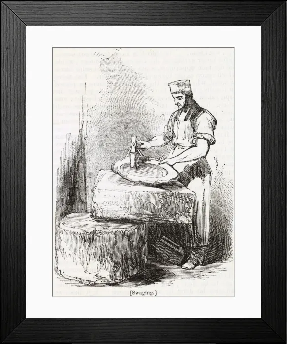 Framed Print : Elkington & Co, Electro-Plate Works, Birmingham 1844 Elkington & Co Framed Print : Elkington & Co, Electro-Plate Works, Birmingham 1844 Elkington & Co