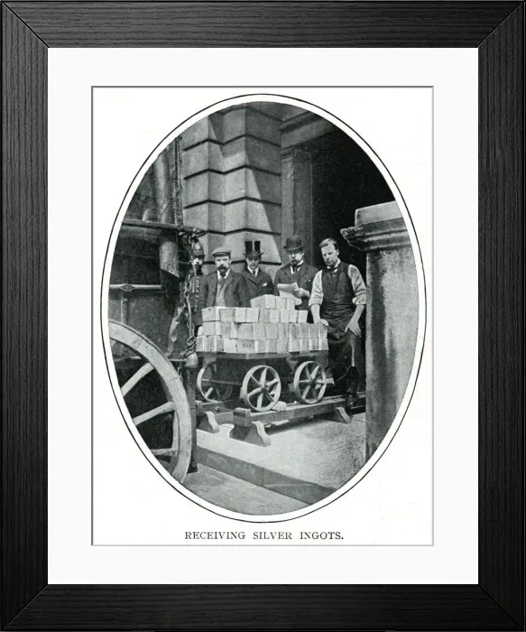 Framed Print : Royal Mint, London 1900 Framed Print : Royal Mint, London 1900