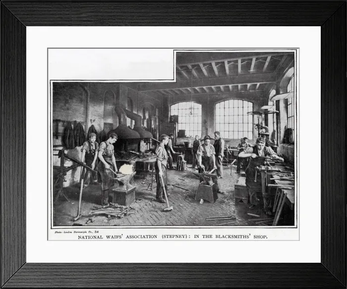 Framed Print : National Waifs Association 1900 Framed Print : National Waifs Association 1900
