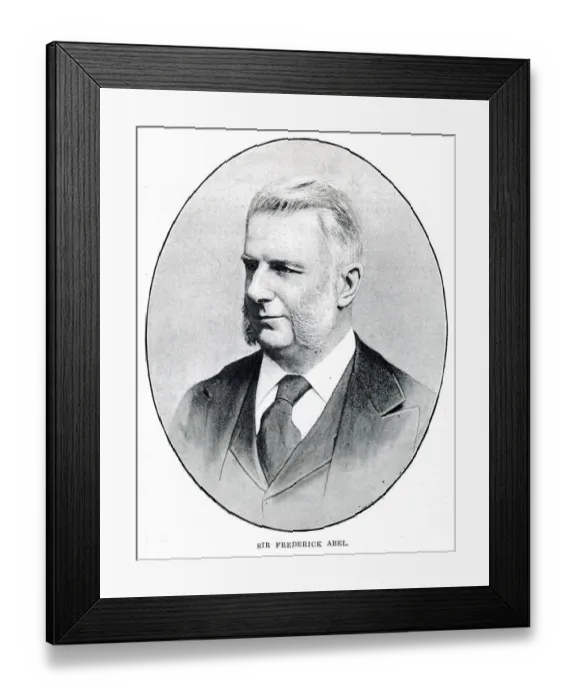 Framed Print : Sir Frederick Abel Framed Print : Sir Frederick Abel