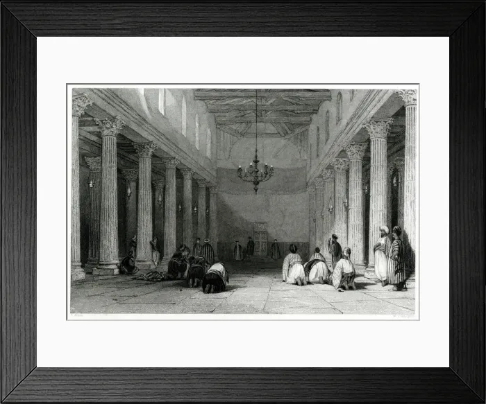Framed Print : PALESTINE BETHLEHEM Framed Print : PALESTINE BETHLEHEM