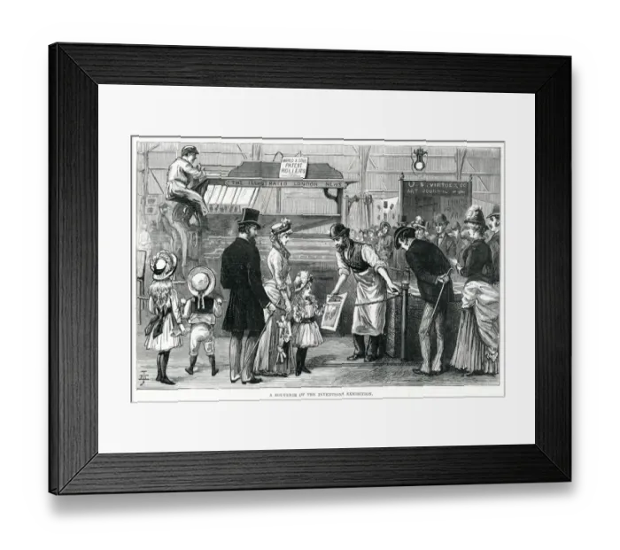 Framed Print : Illustrated London News, Harrild & Sons roller printer 1885 Illustrated London Framed Print : Illustrated London News, Harrild & Sons roller printer 1885 Illustrated London