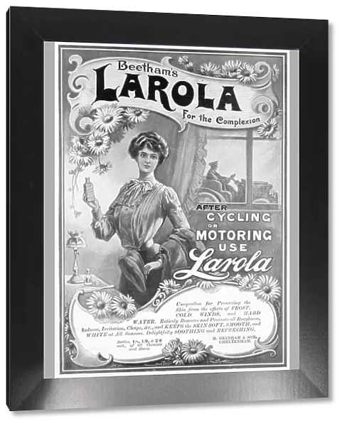Advert for Beethams Larola skin care 1905