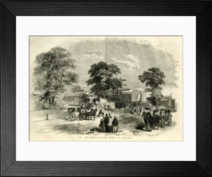 Framed Print : The South Kensington Museum, London 1857 Framed Print : The South Kensington Museum, London 1857