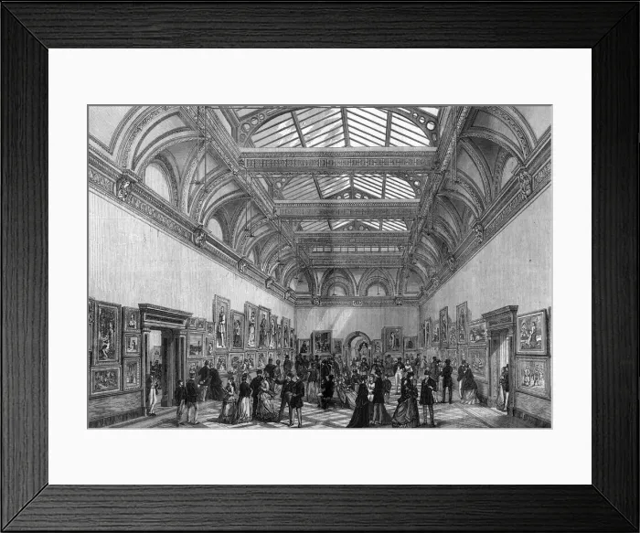 Framed Print : The Great Room at the Royal Academy, London 1869 Framed Print : The Great Room at the Royal Academy, London 1869