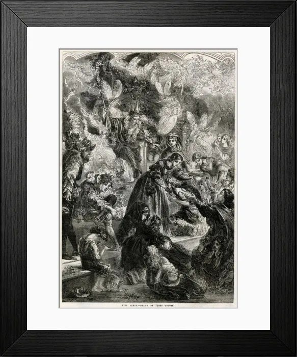 Framed Print : King Cheer by James Godwin Framed Print : King Cheer by James Godwin