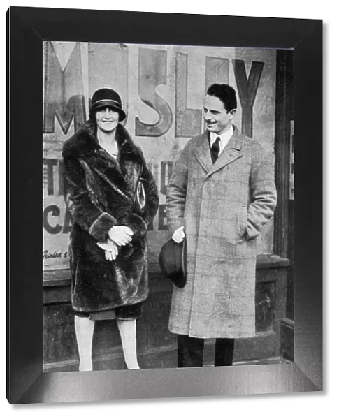 Lady Cynthia and Oswald Mosley, Smethwick, 1926