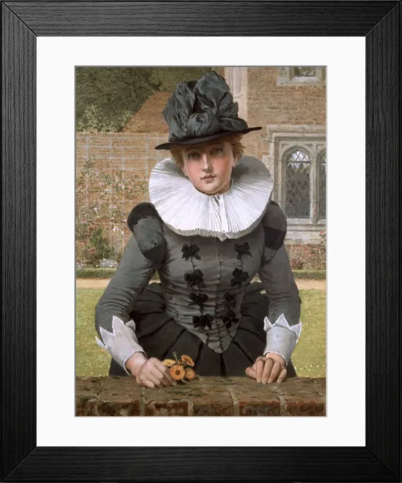 Framed Print : Sweet Anne Page by G. D. Leslie Framed Print : Sweet Anne Page by G. D. Leslie