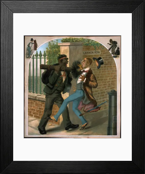 Framed Print : Cannon Row chimney sweep Framed Print : Cannon Row chimney sweep