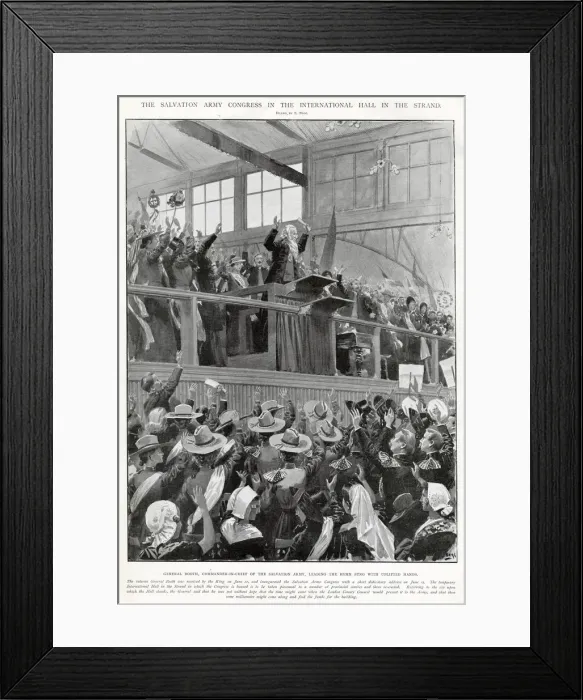 Framed Print : Salvation Army Congress in the Internation Hall Framed Print : Salvation Army Congress in the Internation Hall