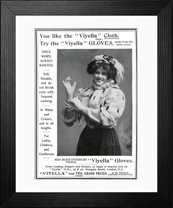 Framed Print : viyella material accessories gloves cloth costume Framed Print : viyella material accessories gloves cloth costume