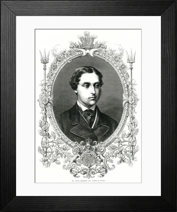 Framed Print : Royal Highness the Prince of Wales 1862 Framed Print : Royal Highness the Prince of Wales 1862