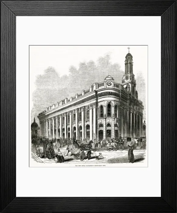 Framed Print : New Royal Exchange, London Framed Print : New Royal Exchange, London