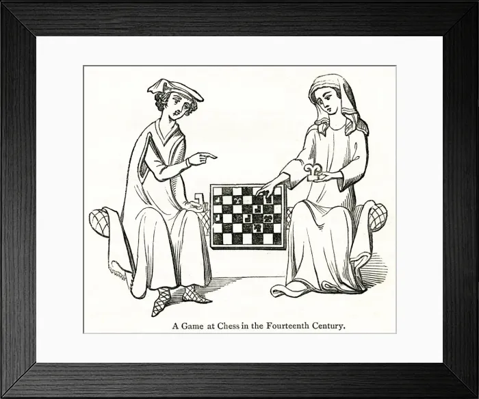 Framed Print : Game of chess Framed Print : Game of chess