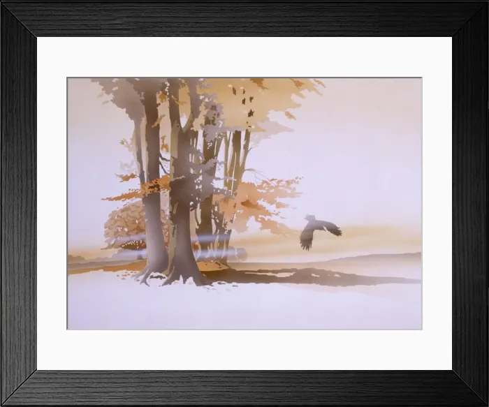 Framed Print : Seasons - An October Morning Framed Print : Seasons - An October Morning