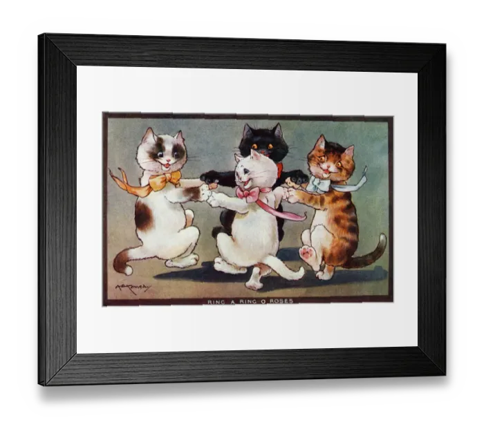 Framed Print : AE Kennedy. Ring-a-ring-a-roses Framed Print : AE Kennedy. Ring-a-ring-a-roses
