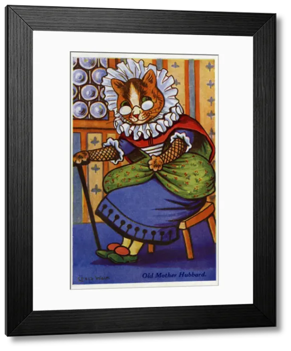 Framed Print : L Wain. Old Mother Hubbard Framed Print : L Wain. Old Mother Hubbard