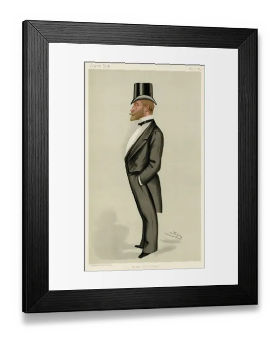 Framed Print : Frederick S. A. Hanbury-Tracy, Vanity Fair, Spy Framed Print : Frederick S. A. Hanbury-Tracy, Vanity Fair, Spy