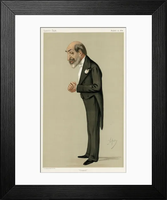 Framed Print : Sir Arthur Helps, Vanity Fair, Ape