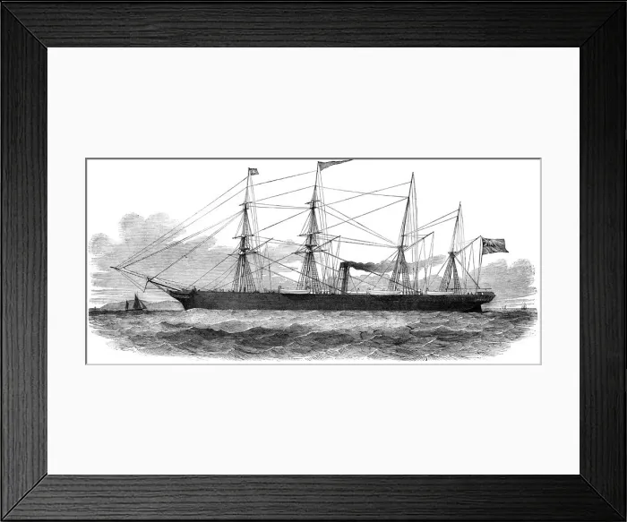 Framed Print : City of Manchester steamer Framed Print : City of Manchester steamer