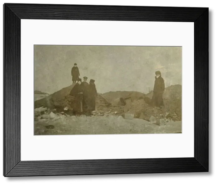 Framed Print : Ashes of burnt bodies during Chinese plague outbreak Framed Print : Ashes of burnt bodies during Chinese plague outbreak