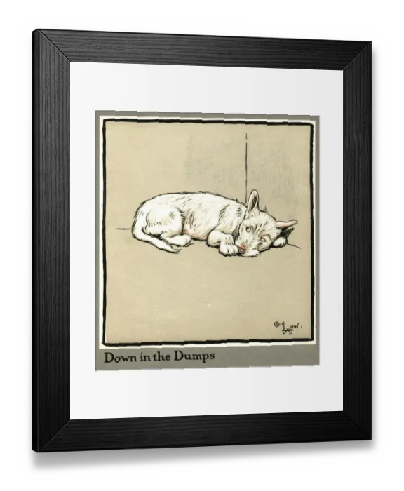 Framed Print : Rags the puppy skulking in a corner Framed Print : Rags the puppy skulking in a corner