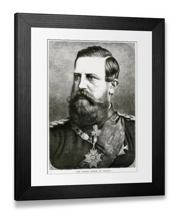 Framed Print : Frederick III, German Emperor Framed Print : Frederick III, German Emperor