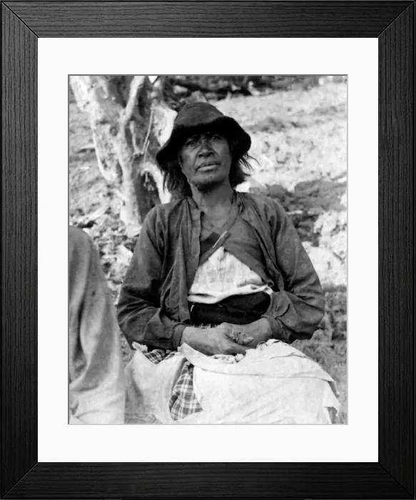 Framed Print : Maori woman, New Zealand Framed Print : Maori woman, New Zealand