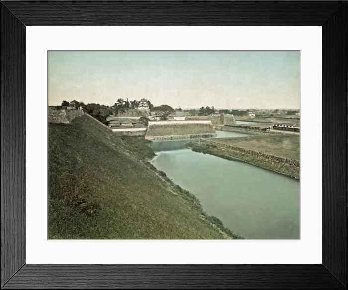 Framed Print : Castle Moat, Tokyo, Japan Framed Print : Castle Moat, Tokyo, Japan