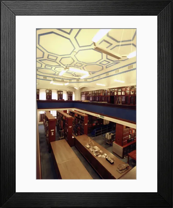 Framed Print : The Botany Library Special Collections Room Framed Print : The Botany Library Special Collections Room