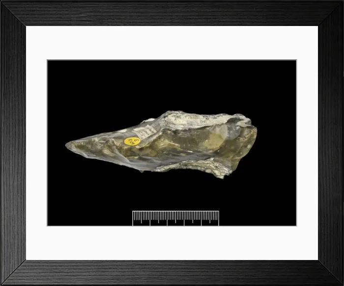 Framed Print : Flint hand axe Framed Print : Flint hand axe