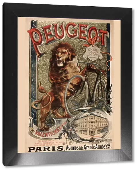 Poster design, Peugeot Valentigney