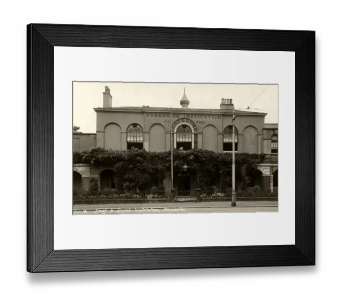 Framed Print : Yorkshire Deaf and Dumb Institution, Doncaster Framed Print : Yorkshire Deaf and Dumb Institution, Doncaster