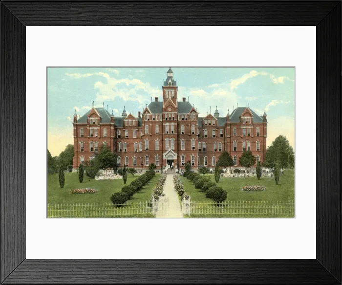 Framed Print : County Home, Mercer, Pennsylvania, USA Framed Print : County Home, Mercer, Pennsylvania, USA