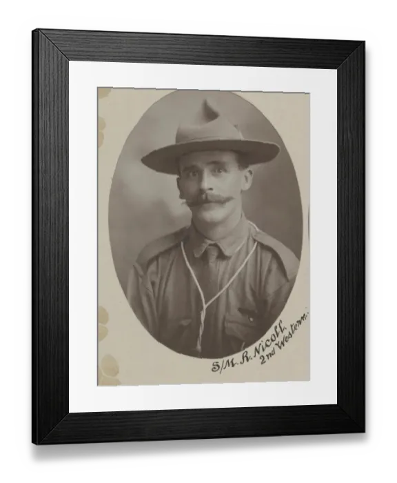 Framed Print : R Nicoll, 2nd Western Scout Troop, Johannesburg Framed Print : R Nicoll, 2nd Western Scout Troop, Johannesburg