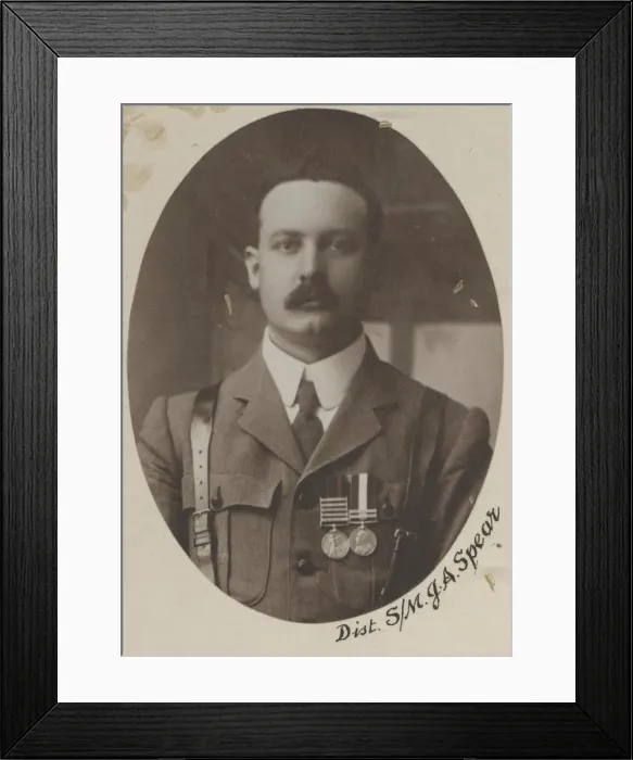 Framed Print : J A Spear, District Scoutmaster, South Africa Framed Print : J A Spear, District Scoutmaster, South Africa