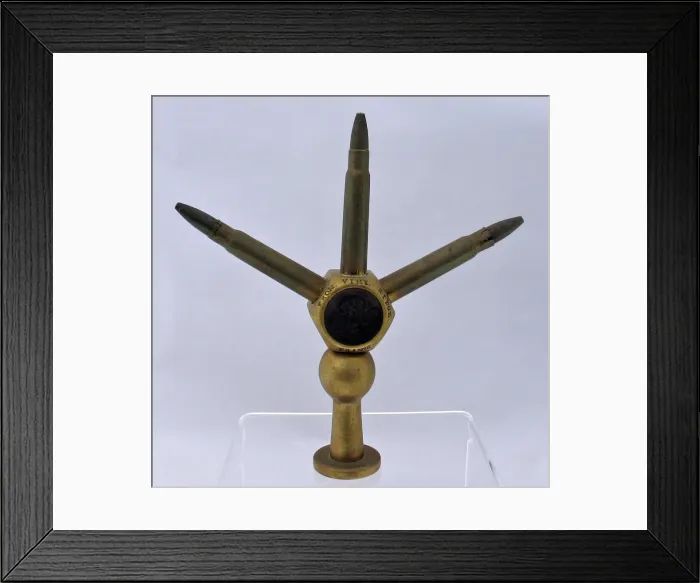 Framed Print : Rifle round ornament Souvenir from Vimy Ridge Framed Print : Rifle round ornament Souvenir from Vimy Ridge