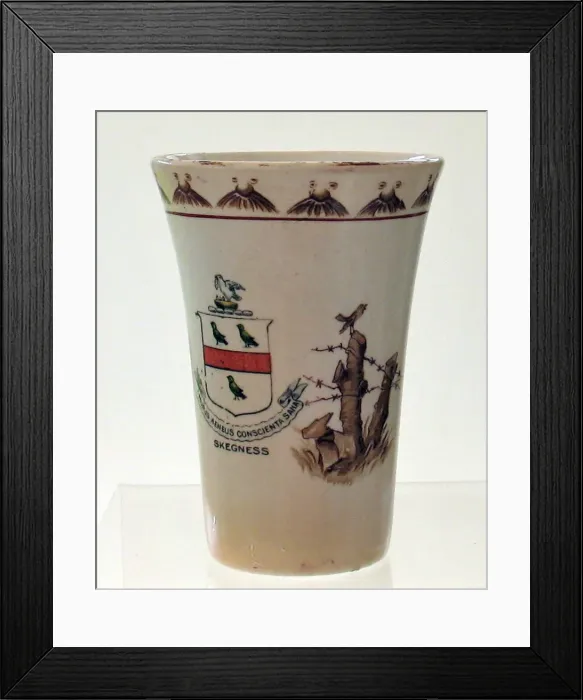Framed Print : Beaker - A Souvenir of the Great War Framed Print : Beaker - A Souvenir of the Great War