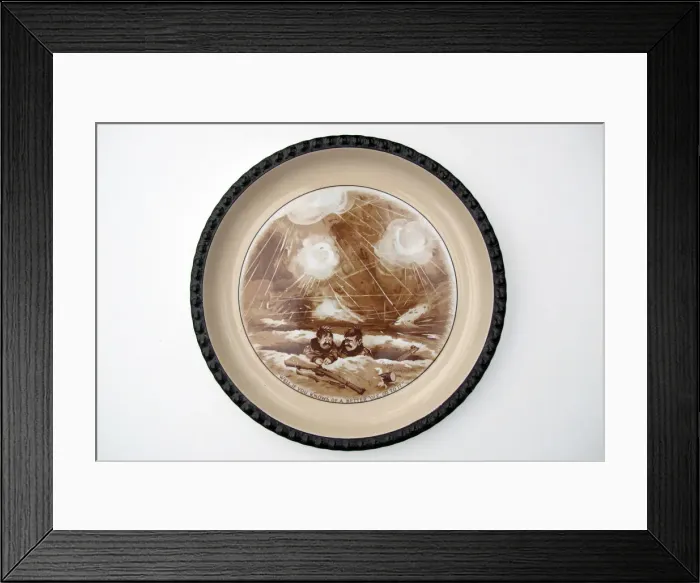 Framed Print : Plate - Well if you knows of a better ole, go to it Framed Print : Plate - Well if you knows of a better ole, go to it