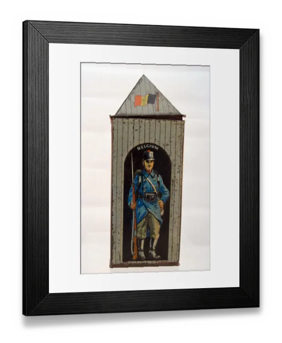 Framed Print : Tea Caddy in the form of a sentry box Framed Print : Tea Caddy in the form of a sentry box