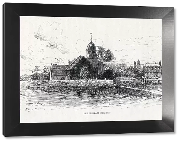 Petersham Church, Richmond upon Thames, 1897