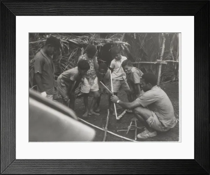 Framed Print : Training camp for Scouting Jamborette, Labasa, Fiji Framed Print : Training camp for Scouting Jamborette, Labasa, Fiji