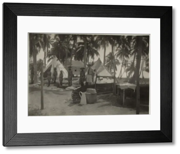 Framed Print : Boy scouts at camp, British Honduras Framed Print : Boy scouts at camp, British Honduras