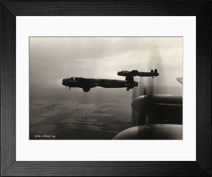 Framed Print : A scene from the Associated British film The Dam Busters Framed Print : A scene from the Associated British film The Dam Busters