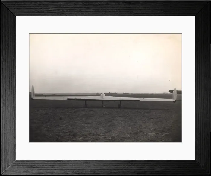 Framed Print : Armstrong Whitworth AW52G tailless glider