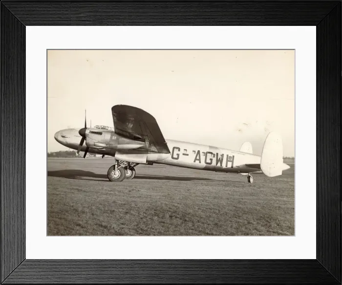 Framed Print : Avro Lancastrian 3 G-AGWH Starburst Framed Print : Avro Lancastrian 3 G-AGWH Starburst