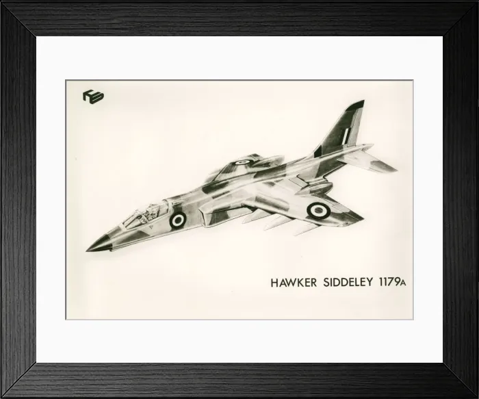 Framed Print : Hawker Siddeley HS1179A strike fighter study Framed Print : Hawker Siddeley HS1179A strike fighter study
