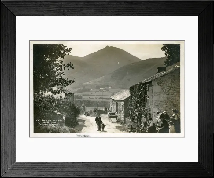 Framed Print : The Village, Stair, Cumbria Framed Print : The Village, Stair, Cumbria